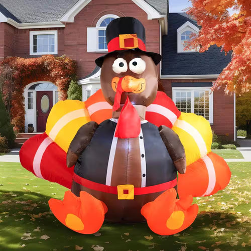 6 Ft. Thanksgiving Inflatable Turkey