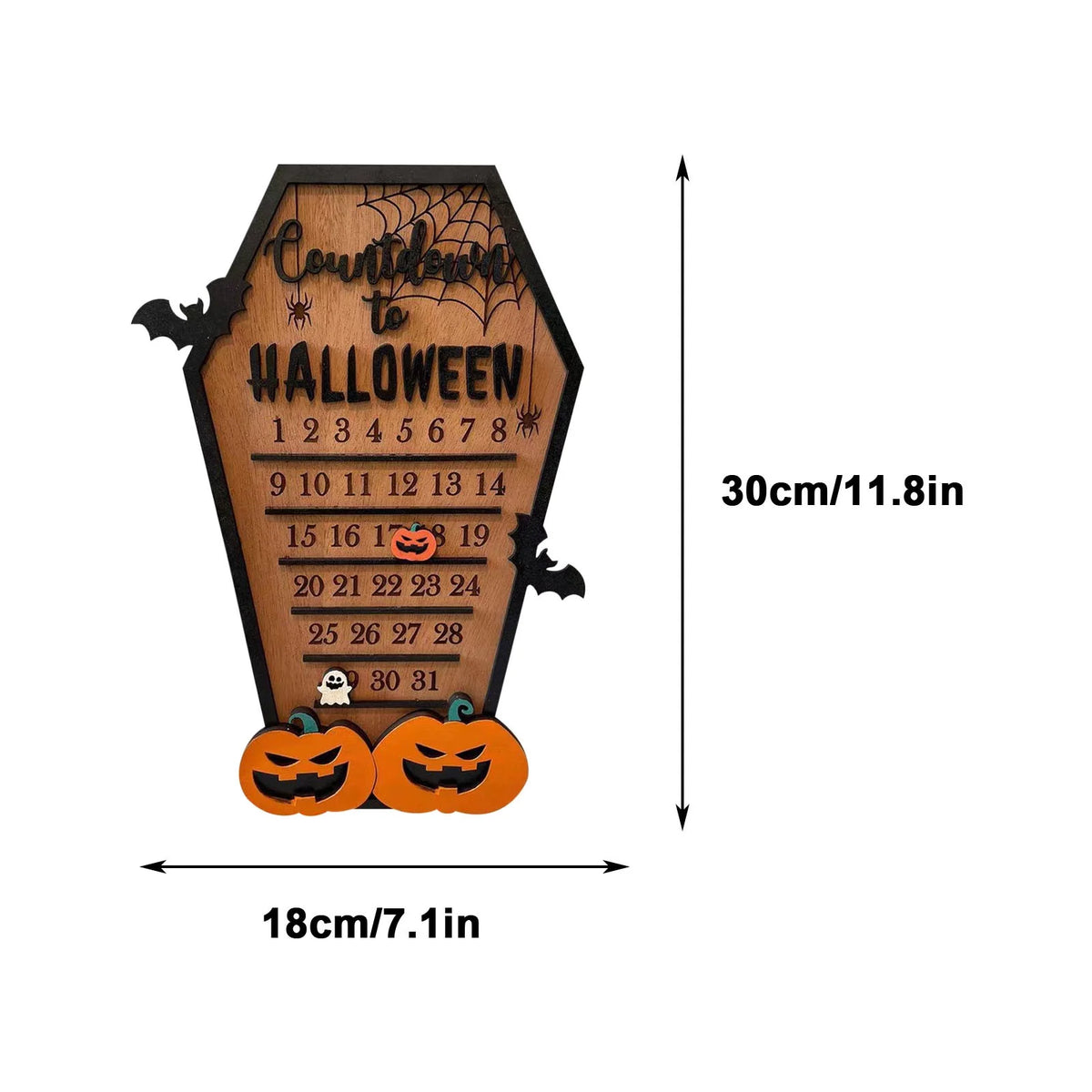 Halloween Decorations Now 50 % Off,Halloween Decorations,Halloween Pumpkin Bat Countdown Desktop Decoration,Halloween Decorative Party Pleasantly Surprised Decoration,Halloween Clearance,