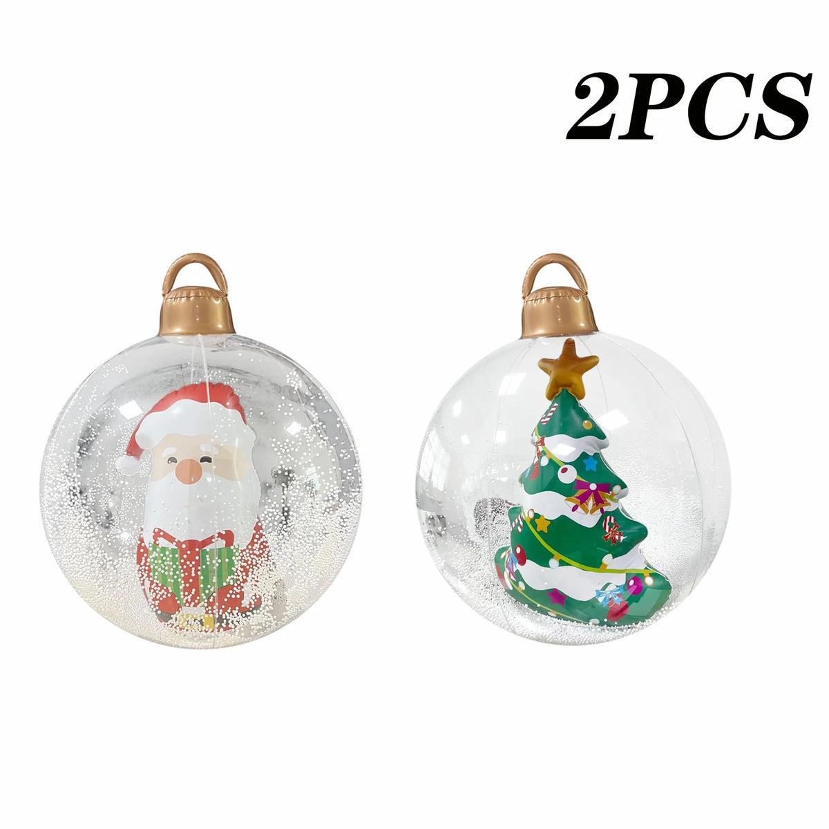 Light-Up Inflatable Christmas Balloons, 60 cm – view 16