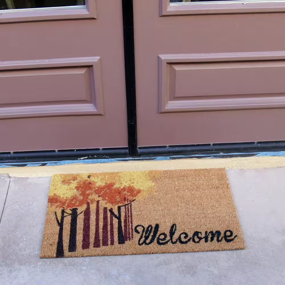 Welcome Fall Coir Doormat, 18×30 – view 5
