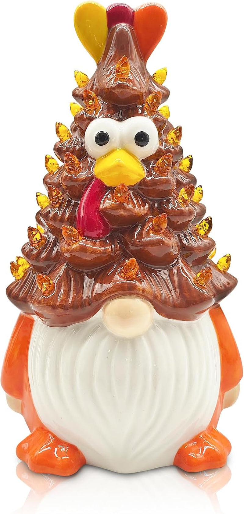 Thanksgiving Decorations, Thanksgiving Gnomes Ceramic Tree Decor