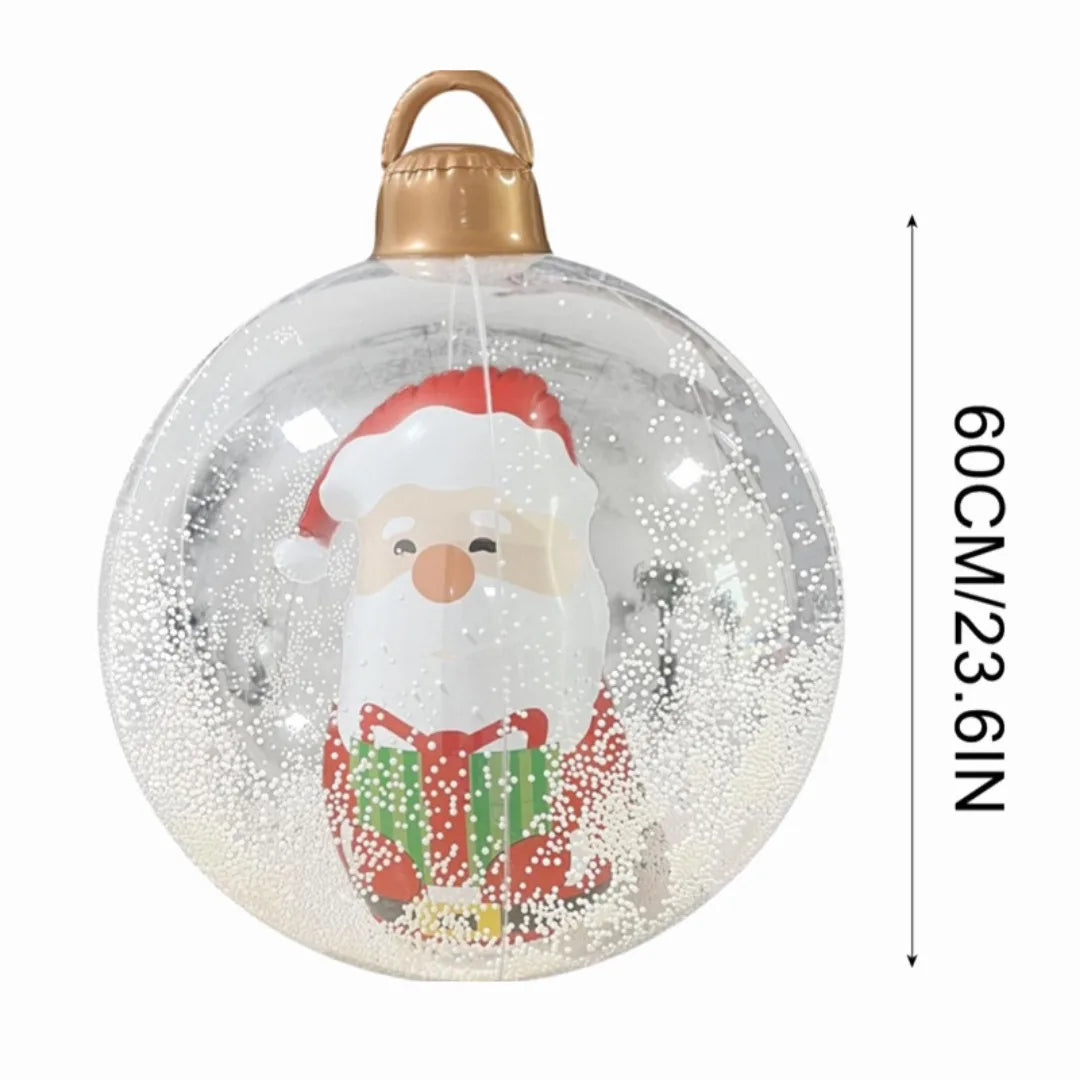 Light-Up Inflatable Christmas Balloons, 60 cm – view 7