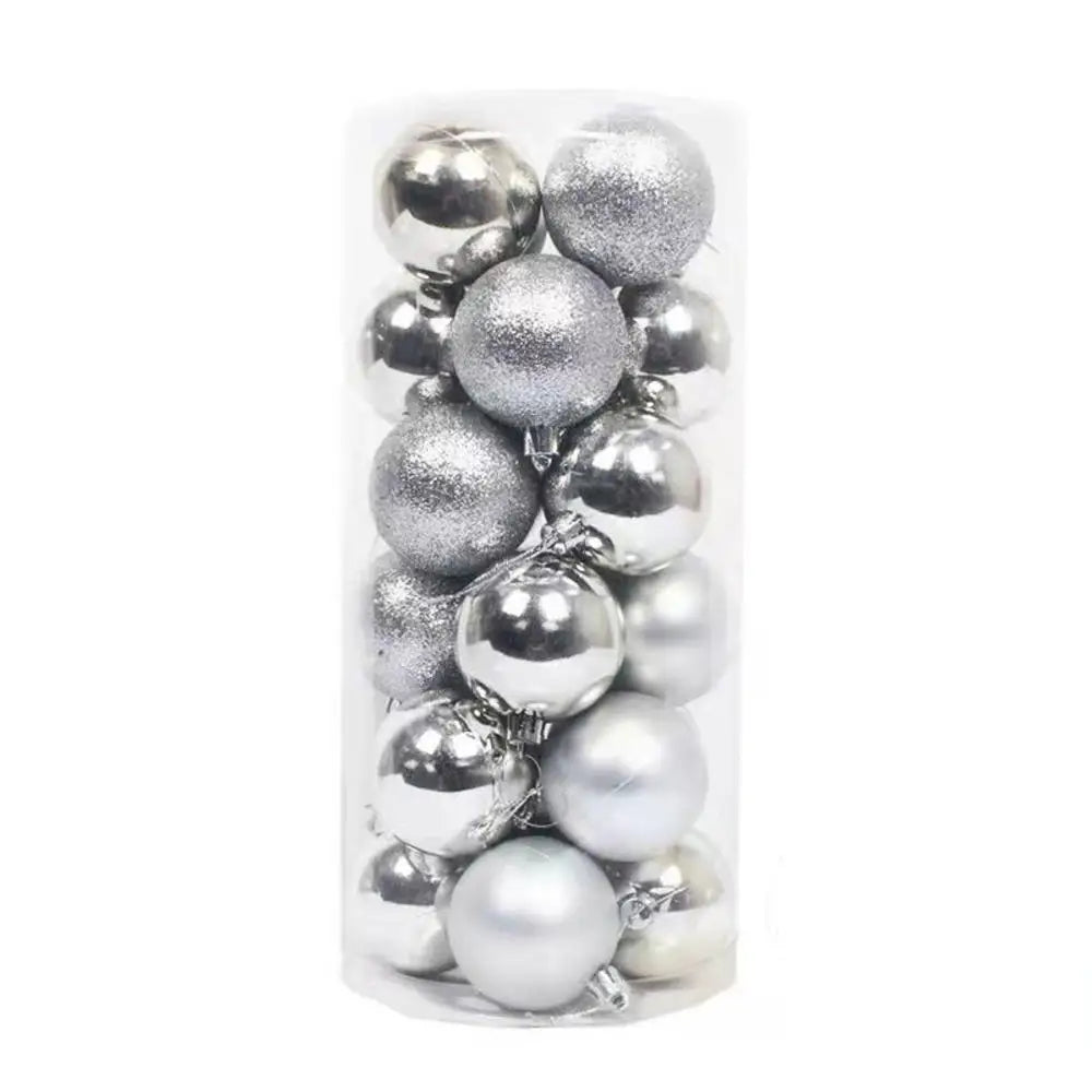Mini Flocked Ball Ornaments, Set of 24 – view 27
