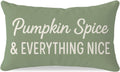 Sage Green Fall Pillow Cover, 12×20