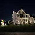 LED Faceted C9 Christmas Lights, Warm White, 100 Count, 66 ft