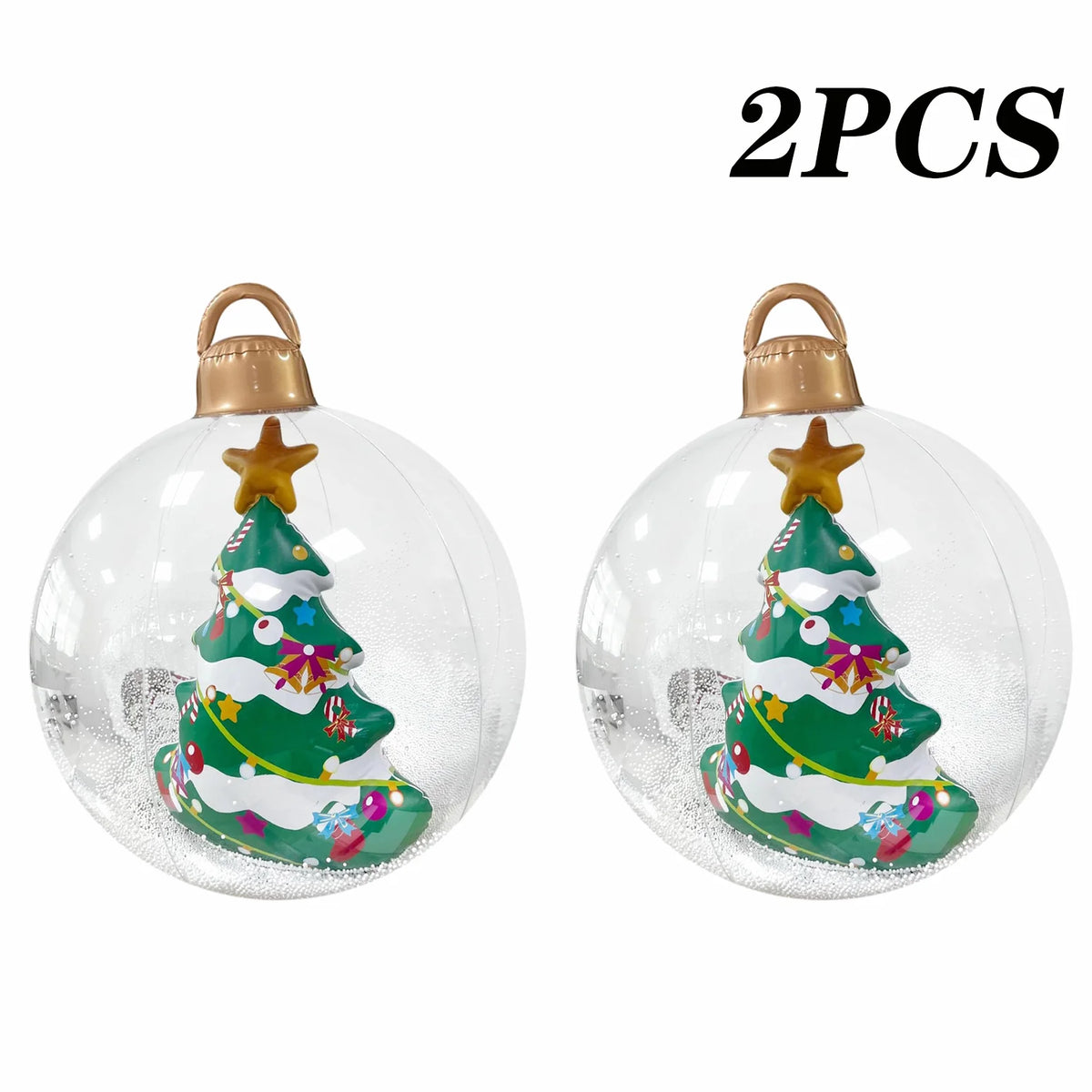Light-Up Inflatable Christmas Balloons, 60 cm – view 14