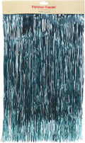 Lametta Icicle Tinsel Strands, Ice Blue