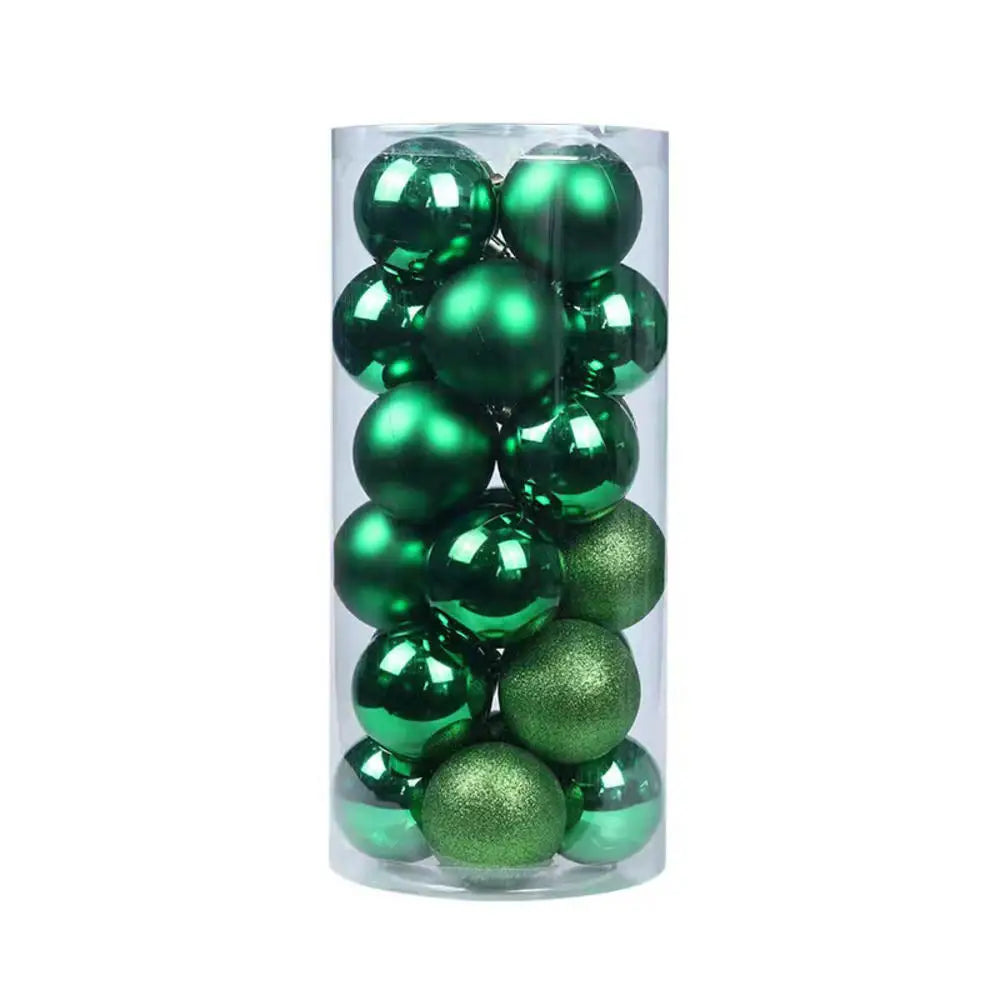 Mini Flocked Ball Ornaments, Set of 24 – view 18