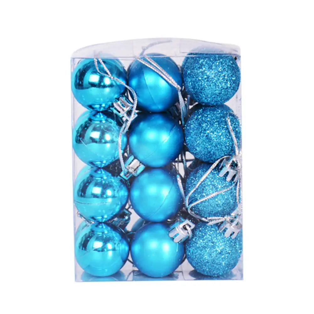Mini Flocked Ball Ornaments, Set of 24 – view 29