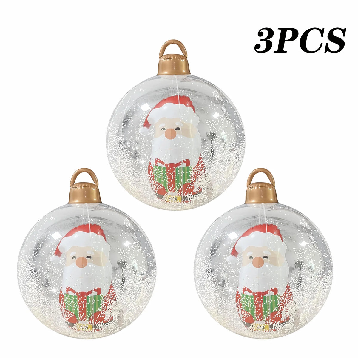 Light-Up Inflatable Christmas Balloons, 60 cm – view 19