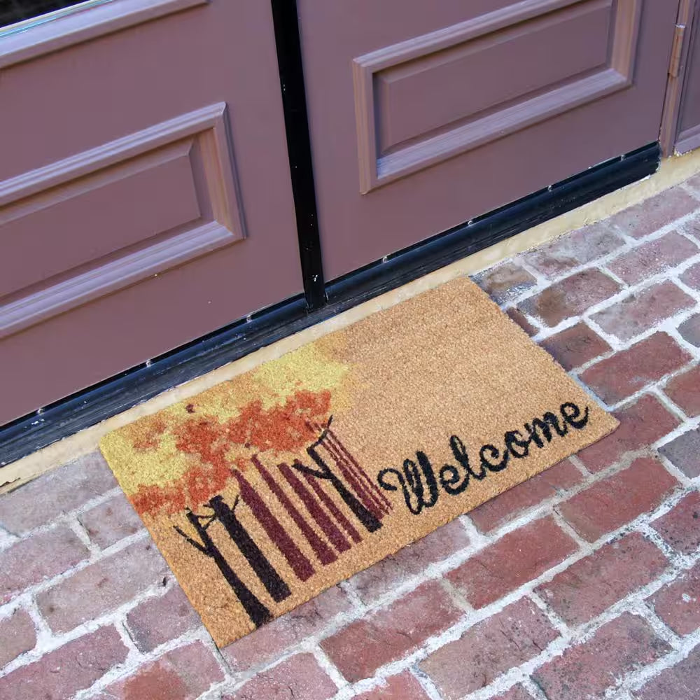 Welcome Fall Coir Doormat, 18×30 – view 4