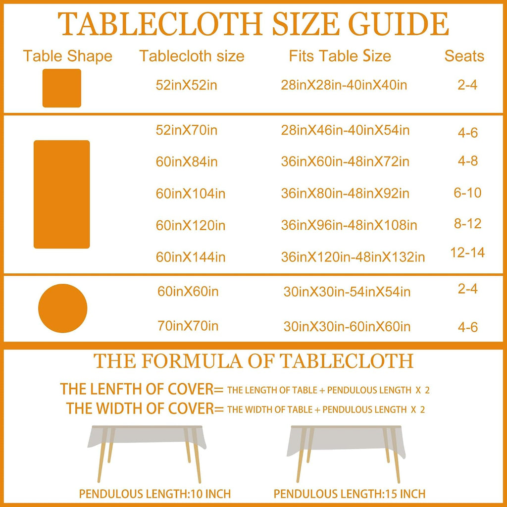 Harvest Farm Round Fall Tablecloth, 70" – view 6