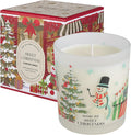 Christmas Scented Jar Candle - 6Oz Soy Wax Candle - Sweet Christmas Infused with Sweet Pine Aroma - Keepsake Box Special for Holiday Gifts