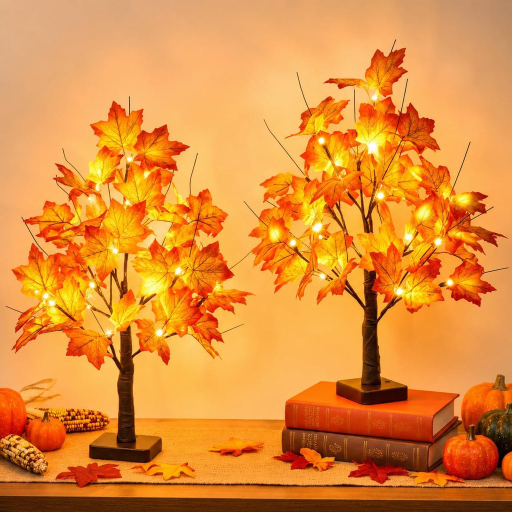 Lighted Maple Tree