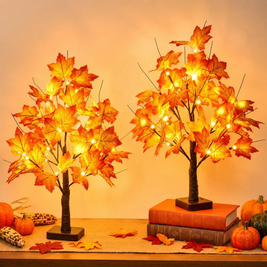 Lighted Maple Tree
