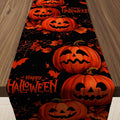 Halloween Party Decorations - Happy Halloween Pumpkin Table Runner