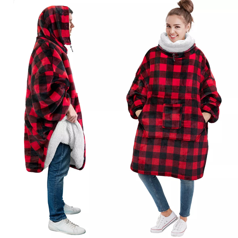 Pavilia Wearable Blanket Hoodie